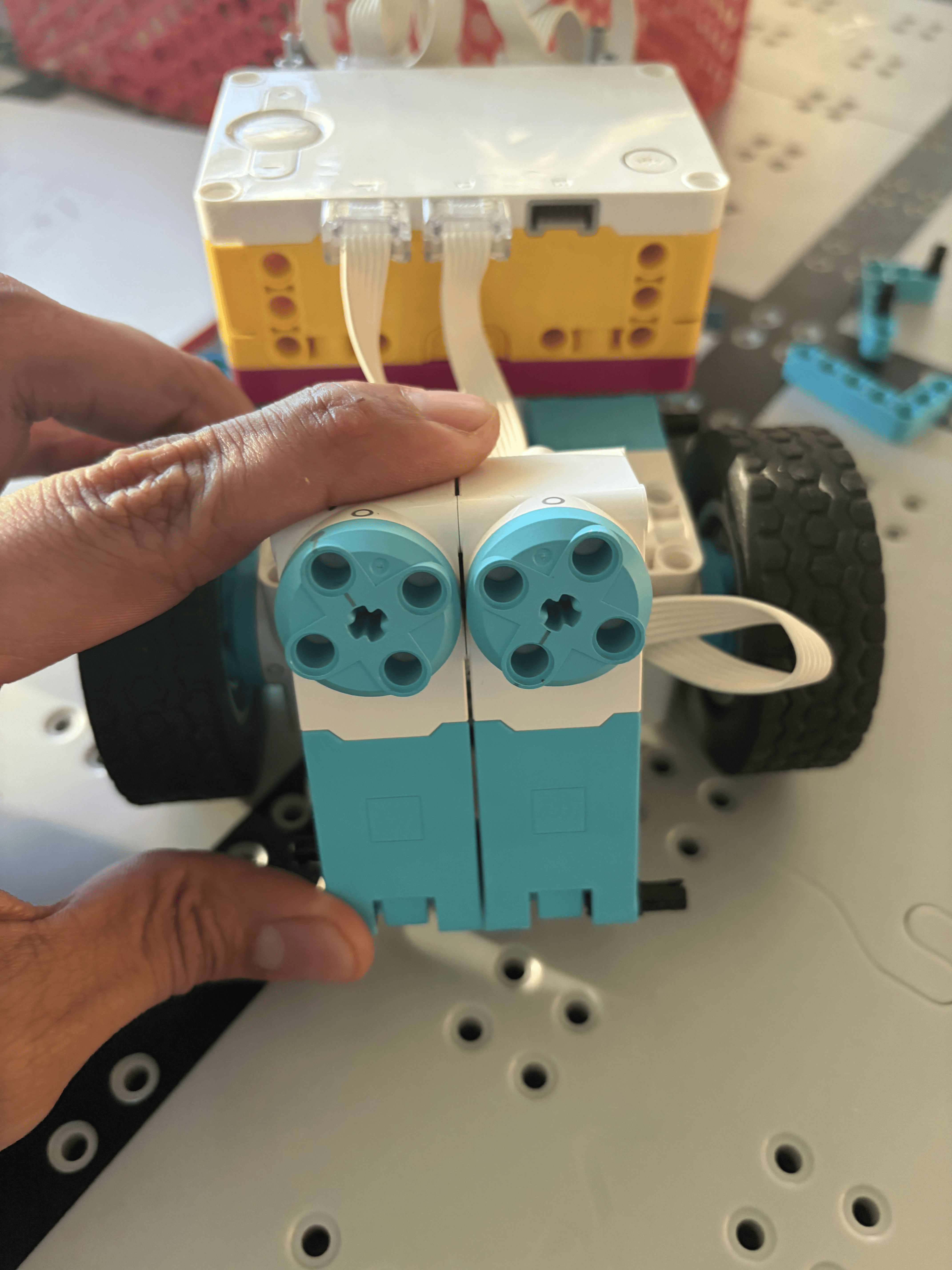 Motor placement option 4